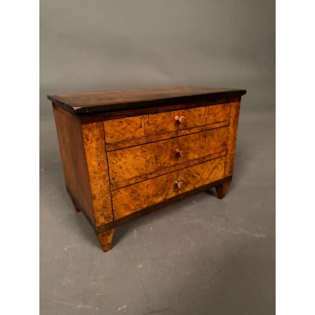 Miniature Directoire Style Apprentice Chest of Drawers, Circa 1837 For Sale - Image 15 of 16