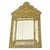 Beautiful vintage cushion mirror, also known as a repoussé mirror, faceted mirror from the first half of the 20th century,...