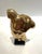 Late 20th Century Polished Bronze Male Torso Sculpture on Black Acrylic Base For Sale In Miami - Image 6 of 7