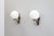 Four Wall Lights Model B464 by Sergio Asti for Candle, 1968, Set of 2 For Sale - Image 17 of 18