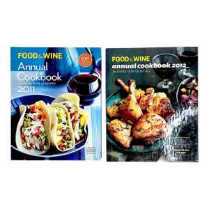 Americana Food & Wine Annual Cookbook, 2013 & 2014 - A Pair.