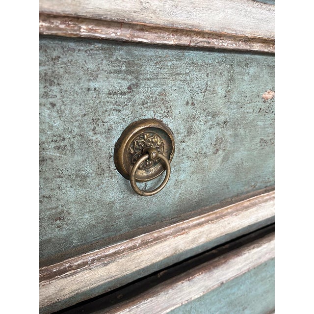 18th Century Swedish Gustavian Painted Chest of Drawers For Sale - Image 10 of 12