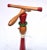 Italian Folk Art Valet Stands Pinocchio & Jiminy Cricket, 1940s For Sale - Image 10 of 13