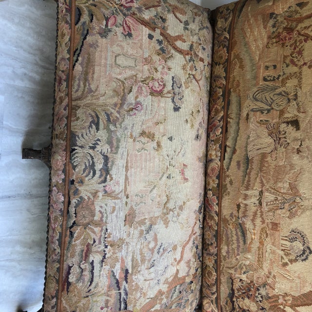 Louis XIV Style Giltwood Settee For Sale In Richmond - Image 6 of 13