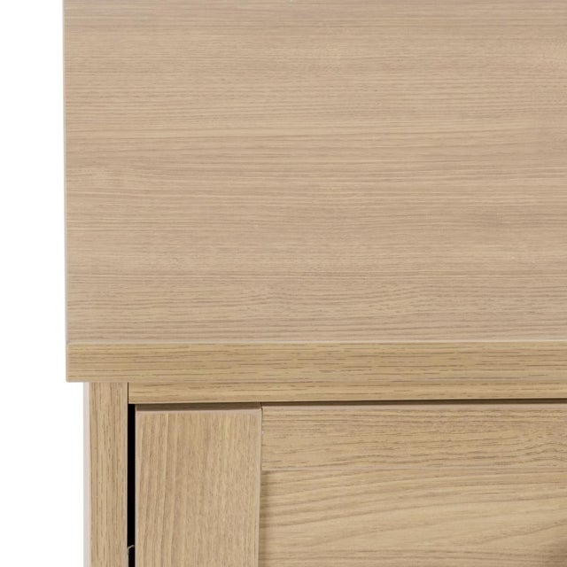 Spritely Home Shafa Side Table in Natural / Brass For Sale - Image 4 of 10