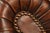 Chesterfield Style Brown Leather Sofa For Sale - Image 17 of 18