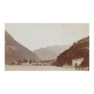 Antique Lake Como and Villa Taverna Photograph