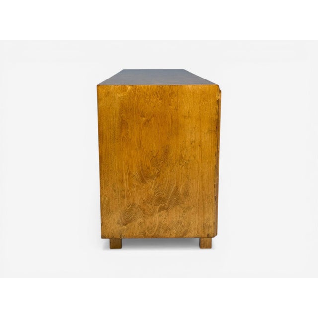 Brown Edmond J Spence, Dresser, Burled Maple, Bentwood, Sweden, 1960s For Sale - Image 8 of 13