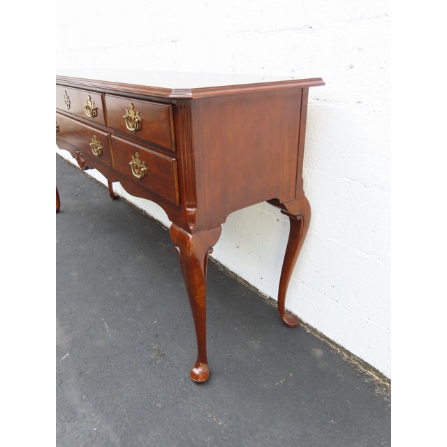 Drexel Long Narrow Library Console Entry Table 6394 For Sale - Image 12 of 17