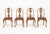 William and Mary Style Needlepoint Upholstered Walnut Dining Chairs, 6 For Sale - Image 4 of 16
