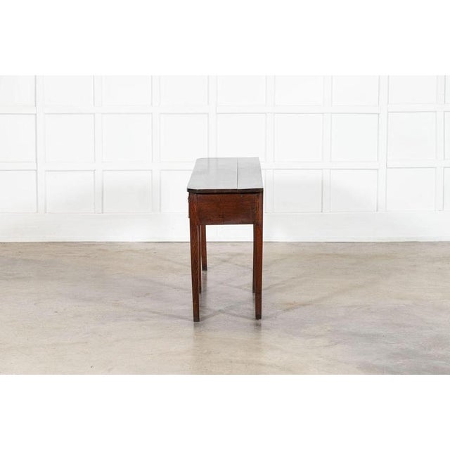 Wood 18th Century English Country Oak Dresser Base, 1780s For Sale - Image 7 of 13