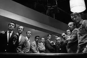 20x16 Print of Rat Pack in "Ocean's Eleven" 1960 (Photo by Sid Avery)