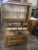 Antique Oak & Walnut 2 Piece Drop Front Secretary Bookcase For Sale - Image 9 of 11
