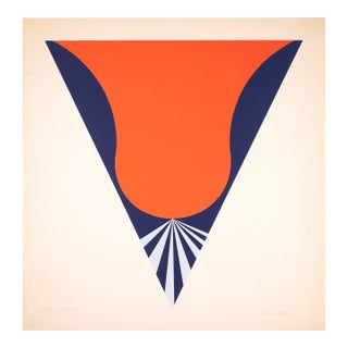 Takesada Matsutani Propagation-L Signed Abstract Minimalist Silkscreen 42/75 Art For Sale