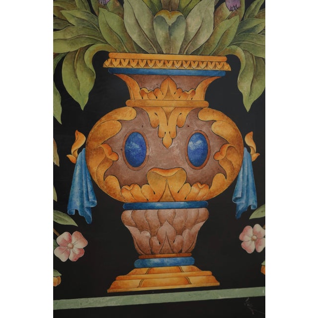 Italian Paint Decorated Slate Hanging Panel For Sale In Philadelphia - Image 6 of 9