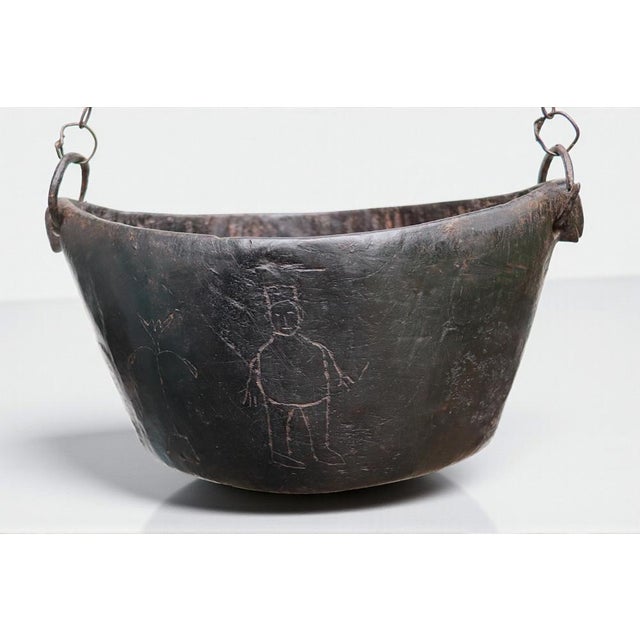 Vintage Wooden Kashkul Bowl, 1920s For Sale - Image 16 of 18