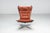 Falcon Lounge Chair Leather and Metal by Sigurd Ressell for Vatne Møbler, 1970 For Sale - Image 3 of 17