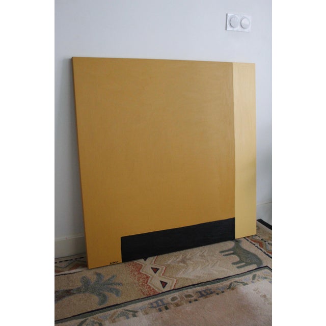Bodasca, Ochre Yellow, 2026, Acrylic on Canvas For Sale - Image 7 of 10