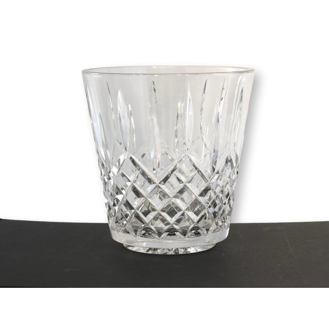 Glass Waterford Lismore Crystal Ice Bucket / Champagne Bucket For Sale - Image 7 of 8