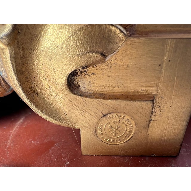 F. Rambaud Signed Late 19th Century Purple Fluted Marble Urn With Lid For Sale - Image 9 of 9