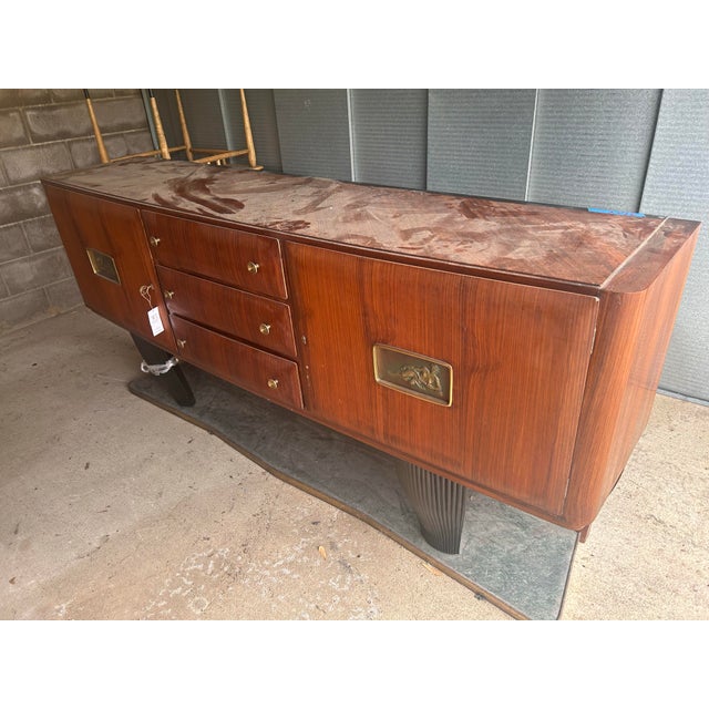 Vittorio Dassi Vittiro Dassi Rosewood Console, Attributed For Sale - Image 4 of 5