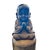 Chinese 25" Oriental Chinese Zen Young Monk Siting Meditation Stone Statue For Sale - Image 3 of 10