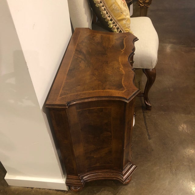 Traditional 1960s Traditional Wooden 3 Drawer Nightstand For Sale - Image 3 of 13