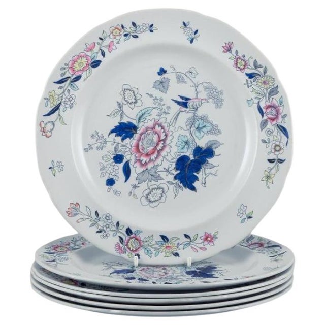 White Dinner Plates in Faience from Copeland/Spode, England, 1930s, Set of 6 For Sale - Image 8 of 8
