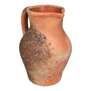 Vintage Planter Jug, Italian, Terracotta, Ornamental Garden Flower Pot, Patio
