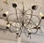 Arts & Crafts 1990s Iron Chandelier For Sale - Image 3 of 3
