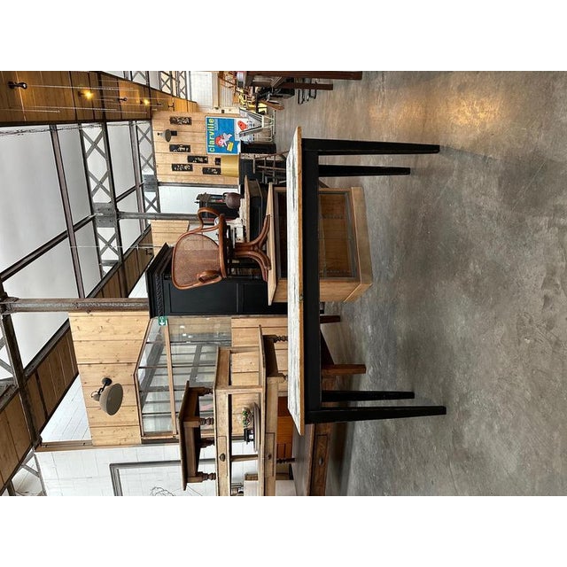 Wood 20th Century Work Console For Sale - Image 7 of 8