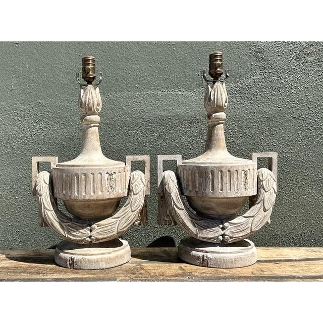 Vintage Bliss Swag Garland Lamps - A Pair For Sale - Image 4 of 12