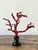 Elevate your coastal or Hollywood Regency-inspired decor with this vibrant vintage faux coral branch. Meticulously crafted...