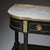 French Louis XVI Style Ebonized, Brass and Marble Console Table For Sale In Austin - Image 6 of 9