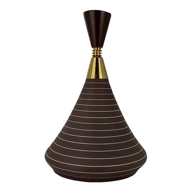 Vintage Mid-Century Modern Light Fixture Pendant Moe Light For Sale