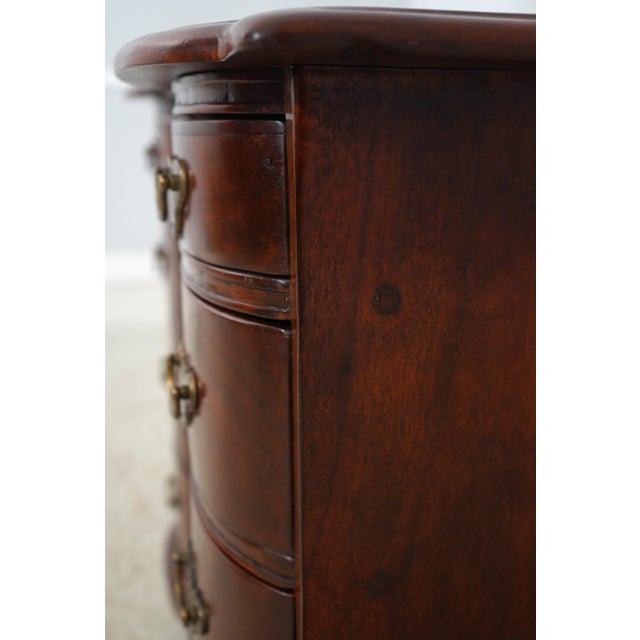 Theodore Alexander Mahogany Block Front Bachelors Chest For Sale - Image 15 of 16