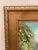 Vintage American Impressionist Original Oil Painting Pink Trees Lakeside Cottage Floral Forest For Sale In Nashville - Image 6 of 9