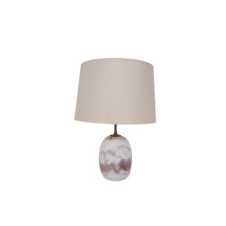 Sakura Glass Table Light by Michael Bang for Holmegaard, Denmark, 1980s For Sale