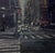 City #5 by Jim Beckner | Oil on panel Nighttime city street scene with traffic and buildings. For Sale - Image 4 of 4