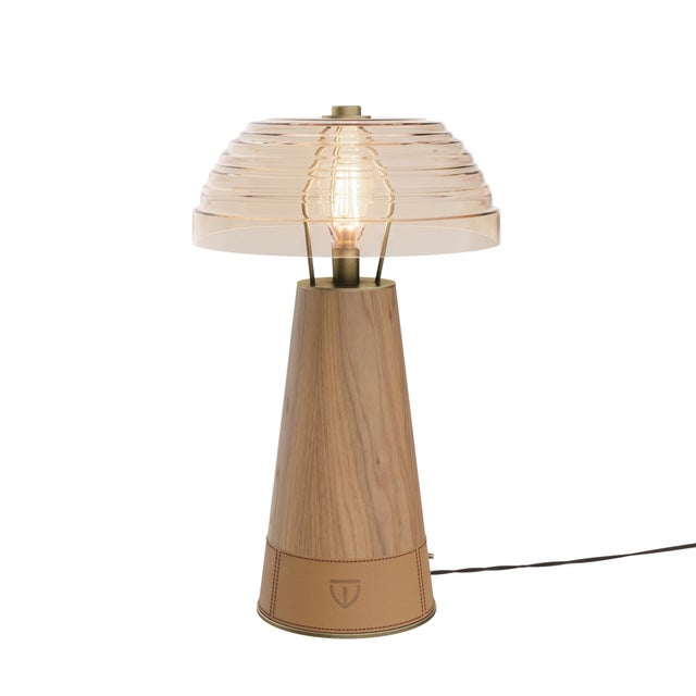 Lloyd II Table Lamp by Wood Tailors Club For Sale - Image 4 of 17