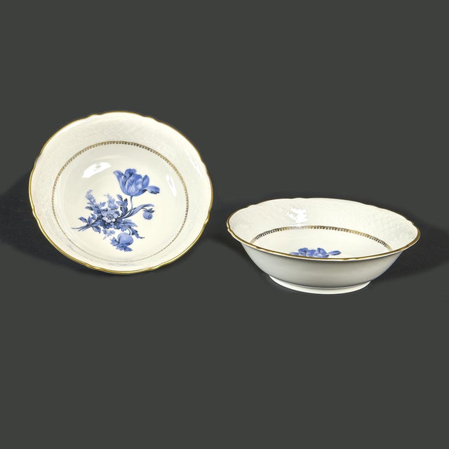 Ceramic Bavarian Porcelain Dinnerware Set from Carl Schumann, 1940s, Set of 54 For Sale - Image 7 of 18
