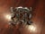 Metal Hand Forged Golf Club Sculpture Magazine Rack - Fireplace Wood Basket - After Jeff Diamond For Sale - Image 7 of 8