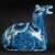 1900 - 1909 Chinese Porcelain Camel Water Dropper Cobalt Blue Qing/Republic C 1900 For Sale - Image 5 of 8