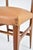 Wood Pair of Walnut and Leather Side Chairs by Gio Ponti, Italy, 1950s For Sale - Image 7 of 11