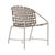 Brown Jordan Kantan Aluminum Suncloth Arm Chair, Dove frame with Mica fabric For Sale - Image 12 of 12