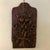This pair of hand carved wood panels was likely saved from a chest or decorative paneling. Each panel feature different...