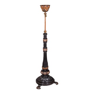 Antique Hanging Plant Stand, English, Aesthetic Movement, Adjustable, Victorian For Sale