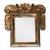 Vintage Spanish Carved Wood Gilt Frame For Sale