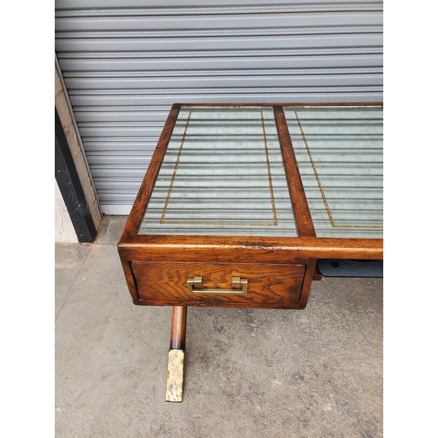 Campaign 1990s John Richard Campaign Desk For Sale - Image 3 of 16