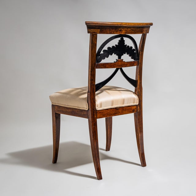 Biedermeier Side Chair, Central Germany, 1835 For Sale - Image 4 of 8